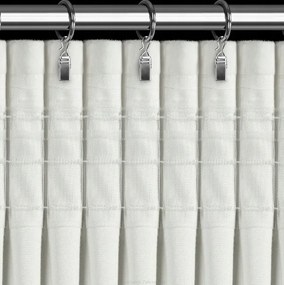 Кремава кадифена завеса с 3D рози - панделка Ширина: 140 см | Дължина: 270 см