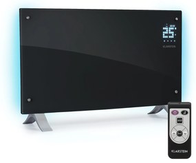 Klarstein Bornholm Curved Ambient, конвекторен нагревател, 1000/2000 W, черен