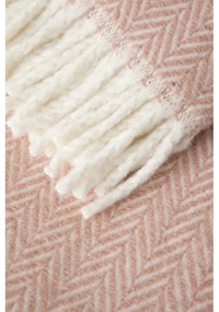 Розово каре със съдържание на памук , 140 x 180 cm Skyline - Euromant