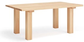 Трапезна маса с плот от борова дървесина 100x180 cm Banda - Teulat