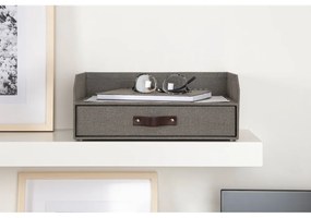 Картонен органайзер за докумнети с чекмедже Walter – Bigso Box of Sweden