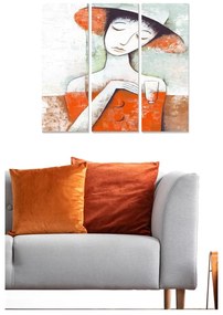 Картини в комплект от 3 бр. 20x50 cm - Wallity