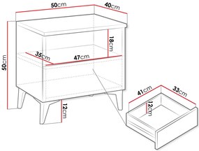 Странична маса Aurora-Leuko Gualistero