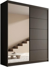 Плъзгащ се гардероб Shelvia 180-Мауро