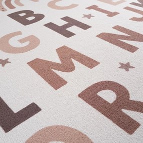 Кремав детски килим подходящ за пране 140x200 cm Coco 1133 – Ayyildiz Carpets