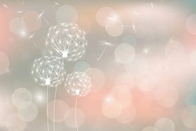 Самозалепващ тапет – Блестящо глухарче