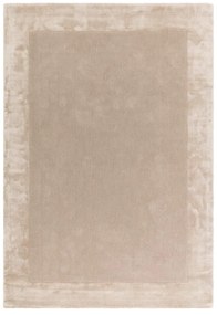 Бежов ръчно изработен килим със смес от вълна 120x170 cm Ascot – Asiatic Carpets
