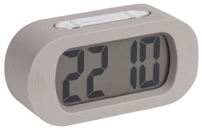 Сив гумиран будилник Gummy - Karlsson