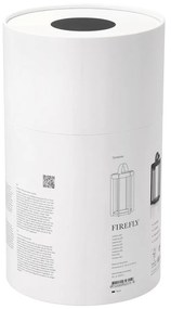 Черен екстериорен LED фенер с USB (височина 30 cm) Firefly – Zone