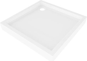 Mexen Flow+ квадратен душ корито 70 x 70 см, бял гланц - 46S107070H