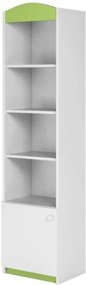 Етажерка за книги Babydreams Slim-Prasino
