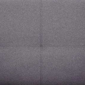 Триместен разтегателен диван atmosphera Dohan, Тъмносив, 180x80x80 cm