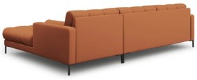 Ъглов диван в тухлен цвят (десен ъгъл) Bali – Cosmopolitan Design