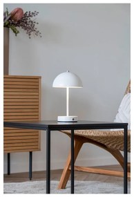 Бяла LED настолна лампа (височина 25 cm) Holt – House Nordic