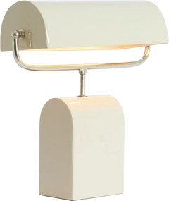 Кремава метална настолна лампа (височина 38 cm) Cardona – Light &amp; Living