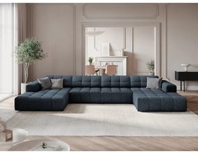 Син ъглов диван (U-образен) Chicago - Cosmopolitan Design