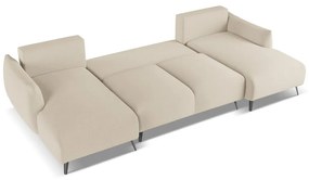 Бежов ъглов диван Malie – Makamii