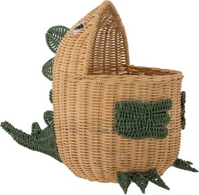 Ратанова детска кошница за играчки в естествен цвят 37x57x48 cm Eddi – Bloomingville Mini