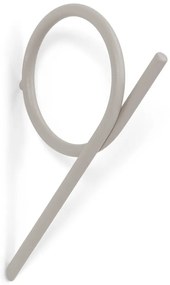 Светлокафява стенна стоманена кука Tuba – Spinder Design