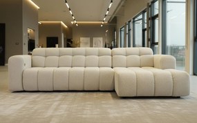 Разтегателен ъглов диван с ел. механизъм Модера