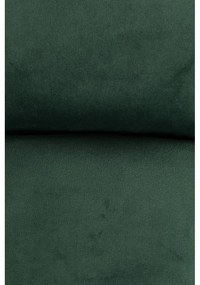 Столче за крака от зелено кадифе Bar - Dutchbone