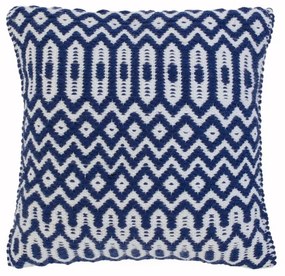 Синя и бяла възглавница за открито , 45 x 45 cm Halsey - Asiatic Carpets