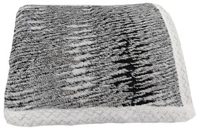 Черно одеяло от шерпа 150x200 cm Marble – My House