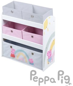 Органайзер за детски играчки 63.5x29.5x67 cm Peppa Pig – Roba