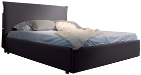 Тапицирано легло Harmony-Anthraki-150 x 200-Χωρίς μηχανισμό ανύψωσης