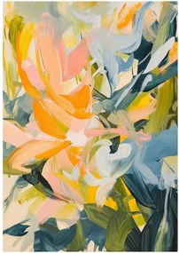 Печатна върху платно картина 70x100 cm Floral Gust – Styler