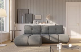 Ъглов Диван Лимо - Тъмно Сив - Ляв