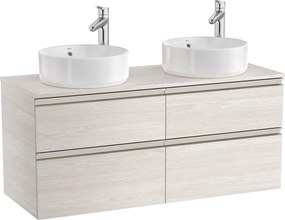 Мебел с четири чекмеджета за два умивалника върху плот A851506434, 120x46x57.3см