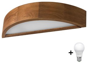 Brilagi - LED аплик CARVALHO 1xE27/60W/230V дъб череша