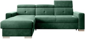 Ъглов диван Fraseri-Prasino-Left