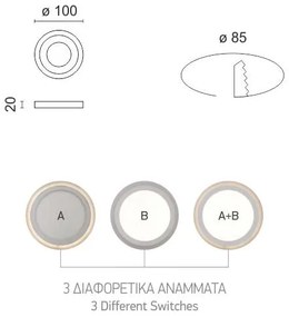 Лампа за таван LED 5287