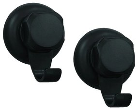 Комплект от 2 малки черни куки Bestlock - Compactor