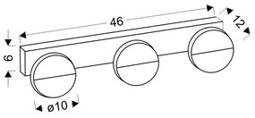 Бяла LED светлина за стена Sing - Candellux Lighting