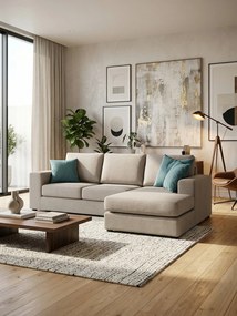 Ъглов диван Lina-Mpez Anoixto-265 x 170 cm-Without storage box