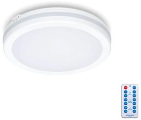 LED Плафон за баня със сензор LED/12W/230V Ø 20 см бял + д.у.