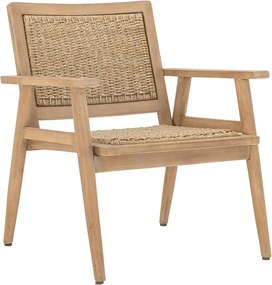 Градински стол от масивно дърво в естествен цвят Sorrento – Bloomingville