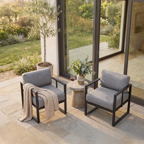 Графитно сив градински фотьойл Bellisima Bellissima - Bonami Selection