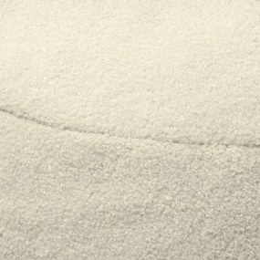 Светлосив детски пуф от букле Om 85 – SLOWDOWN