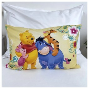 Памучно детско спално бельо за детско креватче 100x135 cm Winnie-the-Pooh – Jerry Fabrics