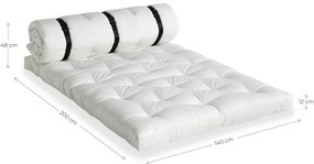 Design OUT™ Тъмно сив диван за открито Buckle Up - Karup Design