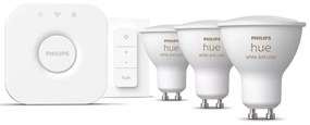 Smart стартов пакет 5 бр. GU10, 6 W White and color ambiance – Philips Hue