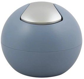 Светлосиньо пластмасово кошче за боклук 1 l Bowl Matt – Spirella