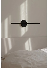 Черна метална LED затъмняваща се стенна лампа Omni Wall – UMAGE