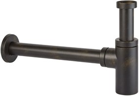 Сифон за мивка Minimal Vicario-черна ръжда