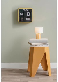 Пластмасов стол в цвят горчица Cherish – Leitmotiv