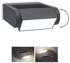 Brilagi - LED Екстериорен аплик CROTONE LED/7W/230V антрацит IP54